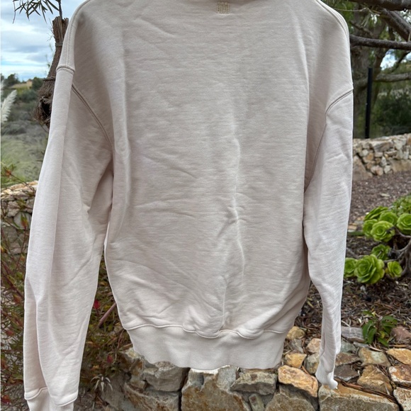 AMI Paris Cream Half-zip Sweatshirt - Picture 4 of 7